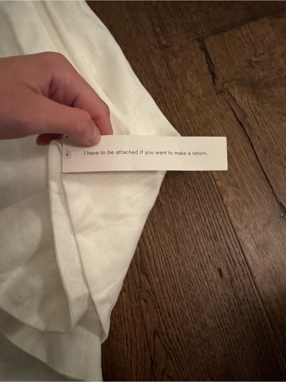 Reformation Shannon Linen Two Piece Ivory - Size 2 - Picture 10 of 11